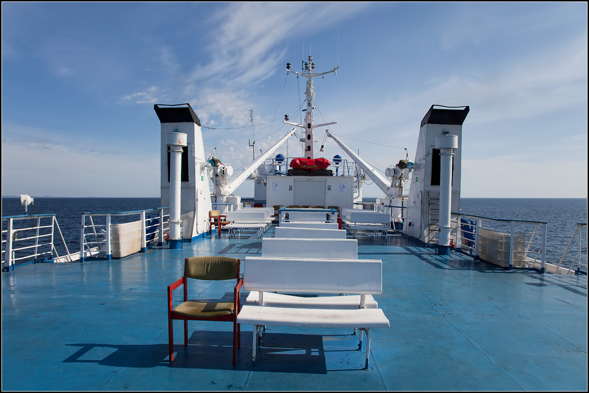 photo "sailing on the White Sea" tags: travel, technics, sea, Белое, Соловков, до, катамаран