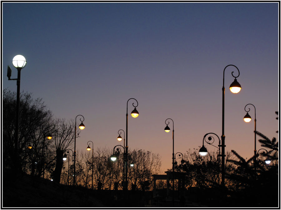 photo "***" tags: city, autumn, night, дорога.