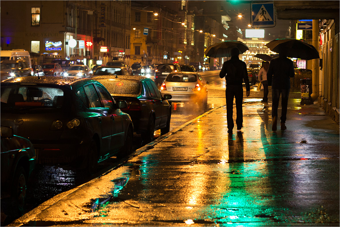фото "***" метки: город, Санкт-Петербург, дождь, осень
