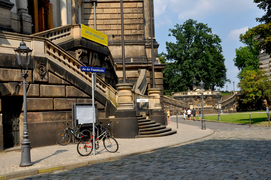 фото "An der Frauenkirche" метки: город, Дрезден, Европа, лето