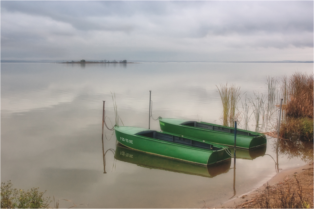 фото "***" метки: пейзаж, Ростов, вода, лодки, осень