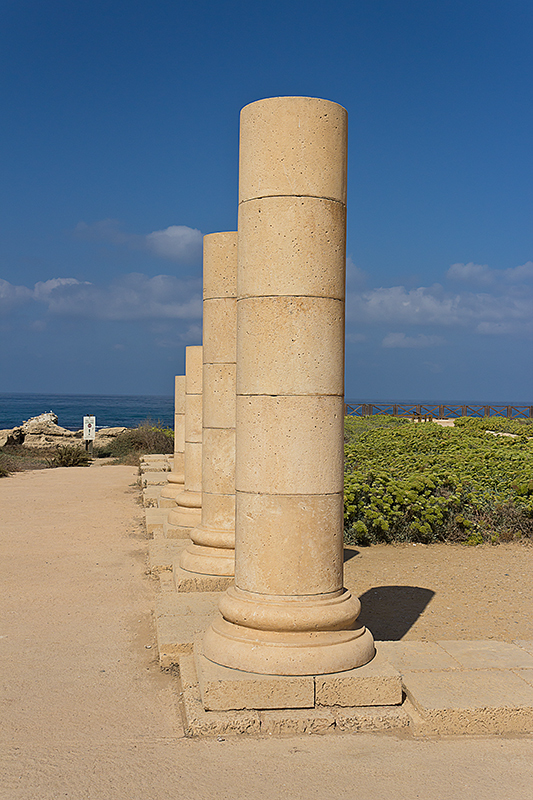 photo "***" tags: architecture, travel, landscape, Israel, september, Кесария, Средиземное море