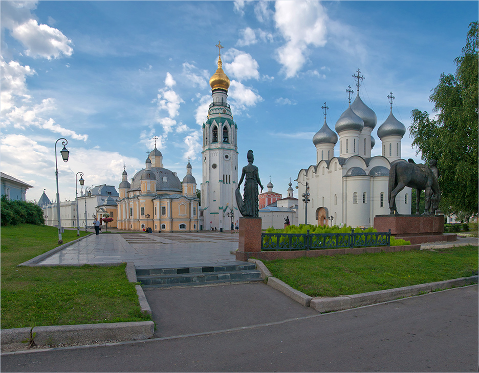 фото "Вологодское утро" метки: пейзаж, архитектура, 