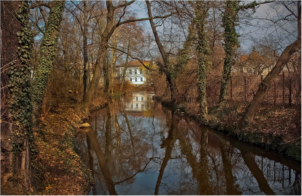 photo "Autumn in the city" tags: landscape, autumn, бранденбург, германия