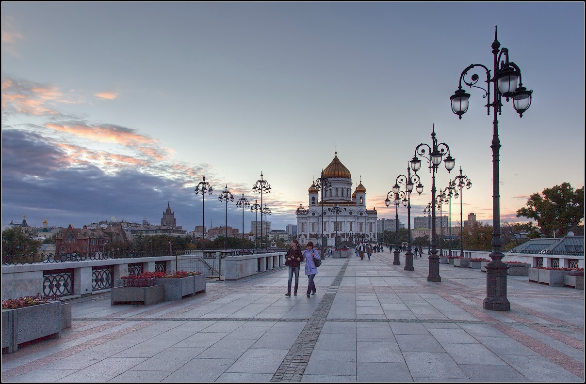 фото "московский вечер" метки: город, архитектура, стрит-фото, 