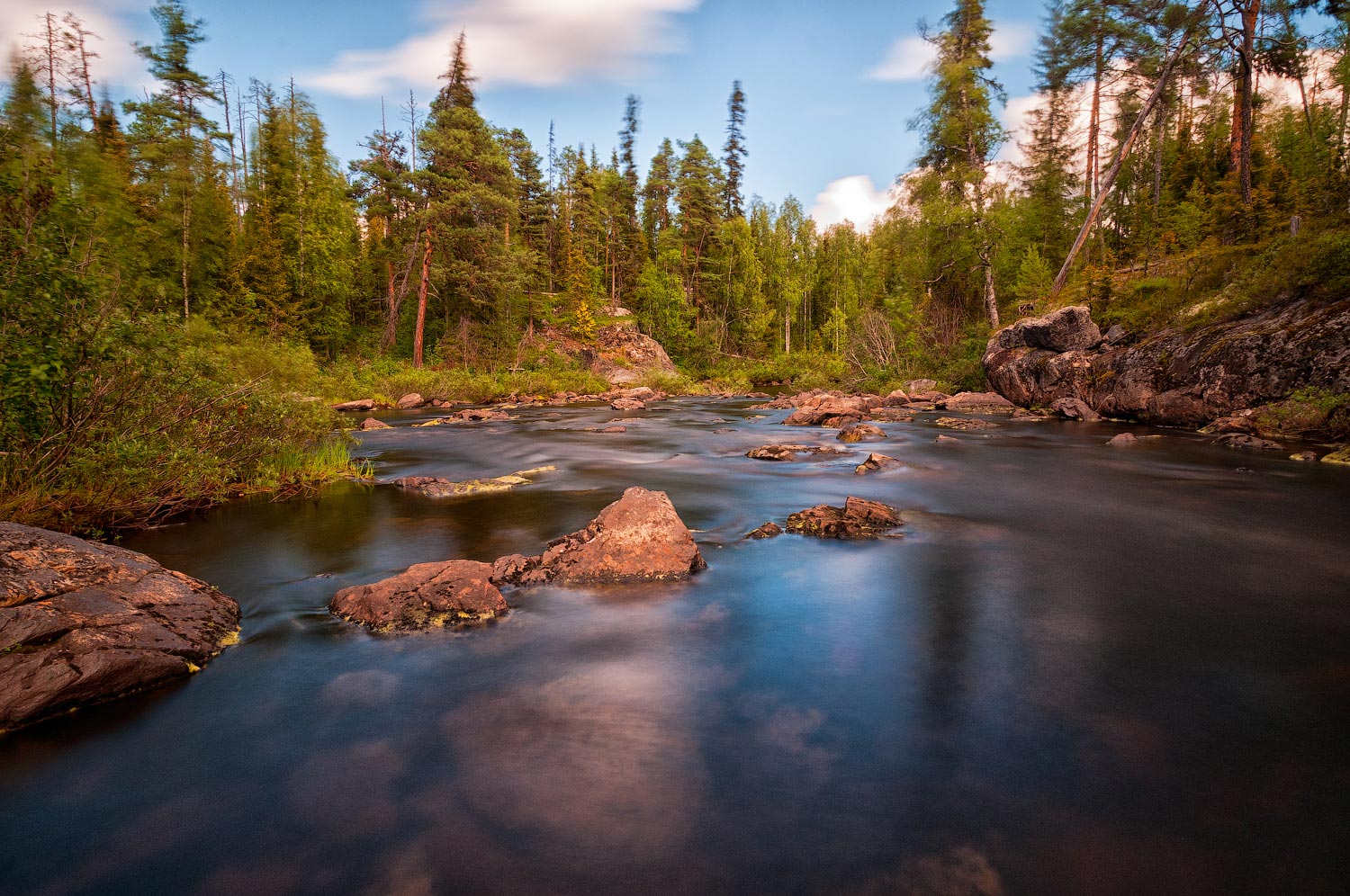 фото "Карелия" метки: пейзаж, путешествия, Карелия, вода, лес, лето, облака