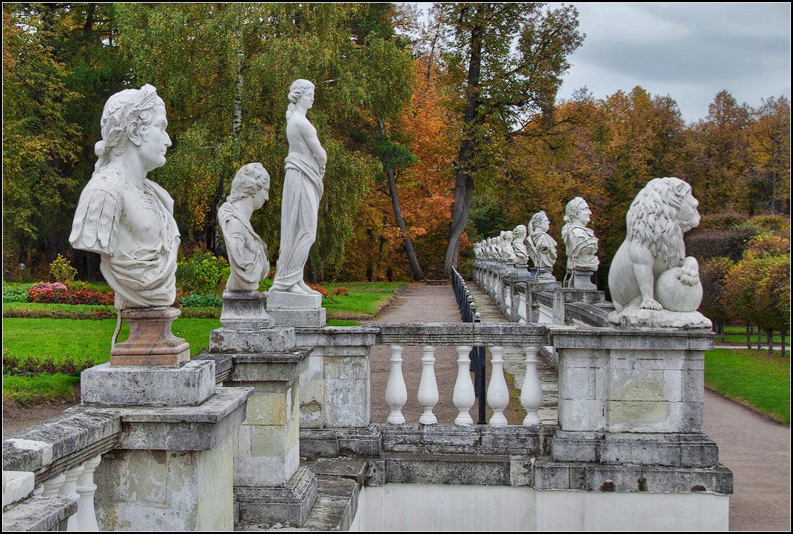 фото "осень в Архангельском" метки: пейзаж, архитектура, осень, парк