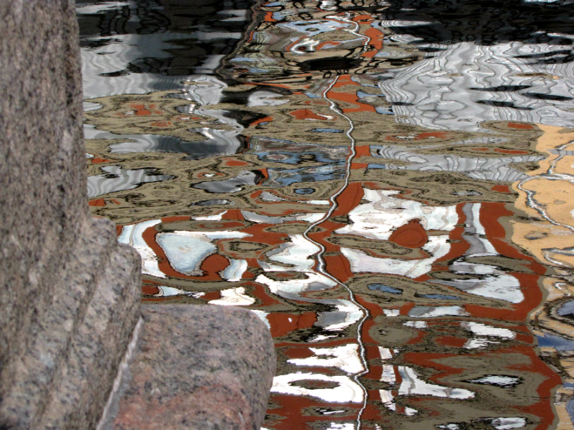 фото "акваграфика" метки: пейзаж, абстракция, фрагмент, вода, отражения