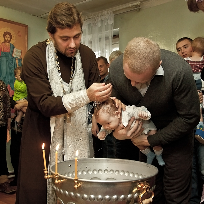 фото "Таинство крещения" метки: репортаж, дети