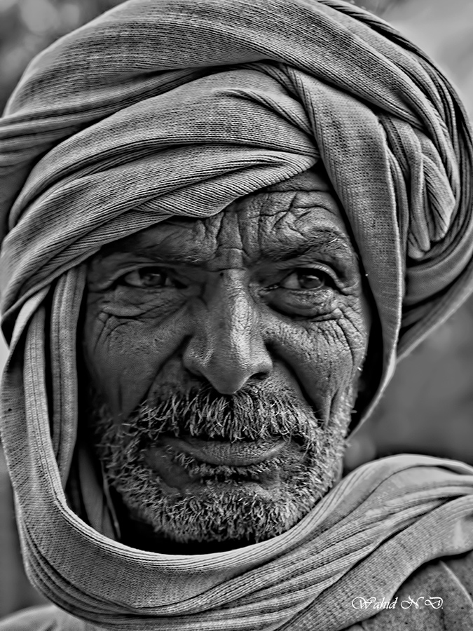 photo "Features" tags: portrait, black&white, genre, Africa