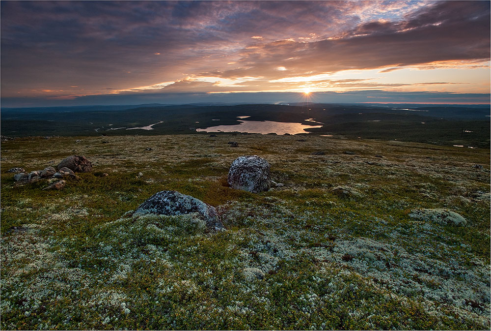 фото "И день ушел из нашей жизни." метки: пейзаж, закат, осень