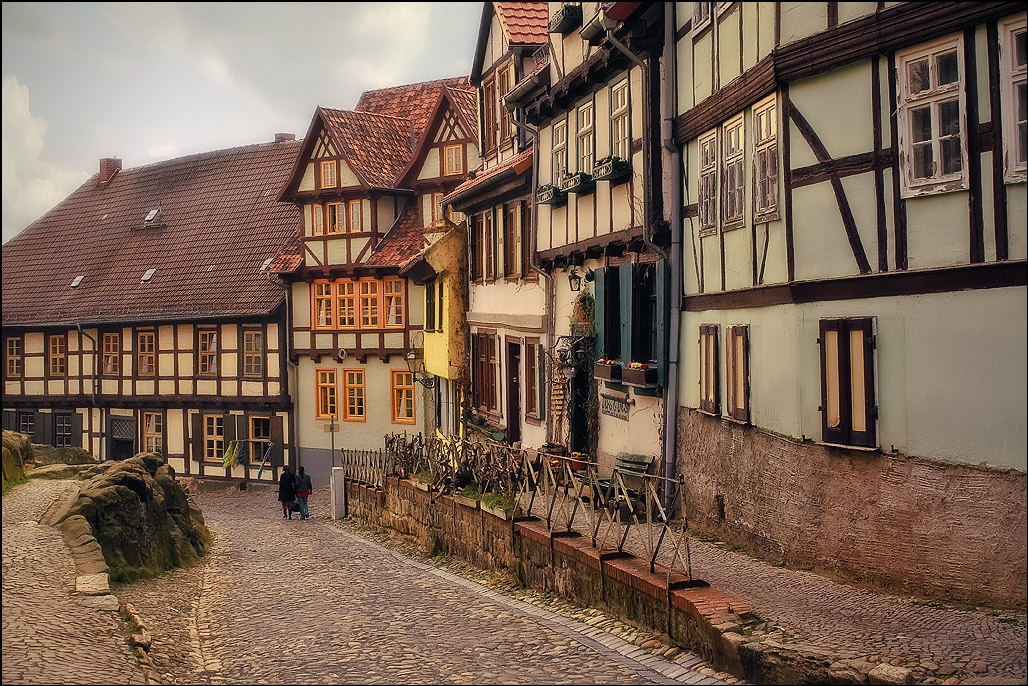 фото "В гостях у сказки...Кведлинбург" метки: путешествия, пейзаж, архитектура, foto liubos, германия, кведлинбург, клуб домишки, фахверк