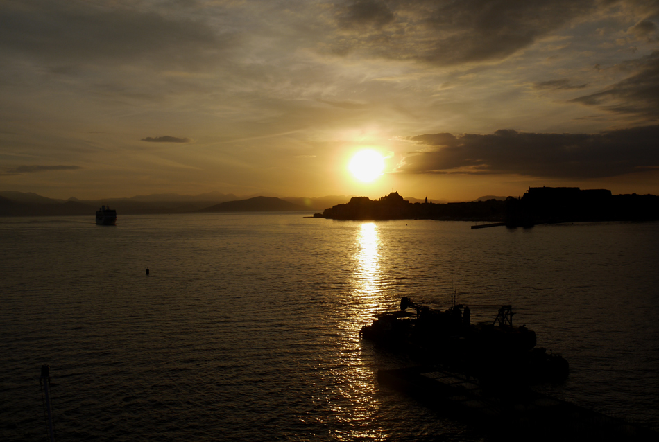 photo "Corfu Sunrise" tags: landscape, travel, sea, sunrise