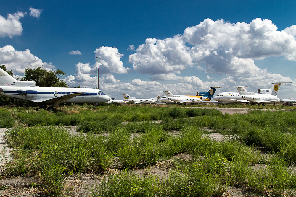 фото "Кладбище самолётов..." метки: техника, 
