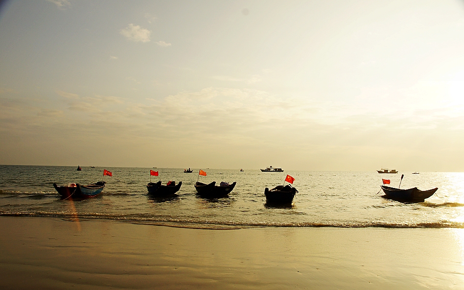 photo "The north sea" tags: travel, landscape, nature, Asia, sea, sunset, water