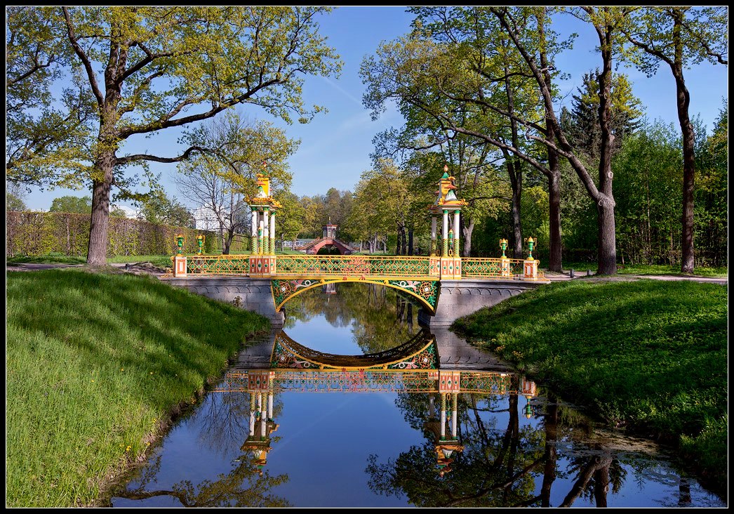 photo "Chinese bridge. Tsarskoye Selo" tags: landscape, architecture, 