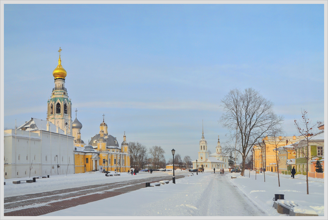 фото "Кремлевская площадь. Вологда." метки: город, Вологодчина