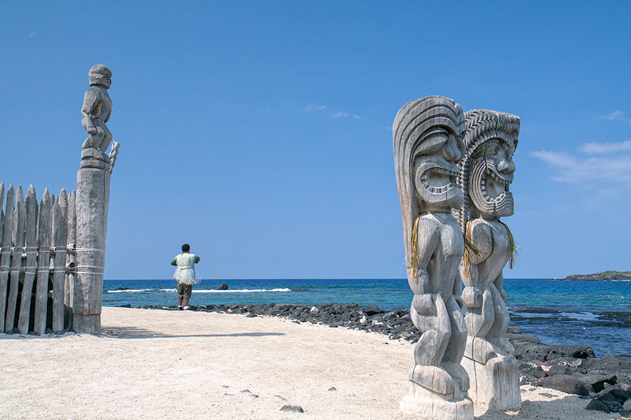 photo "***" tags: travel, landscape, nature, Big Island, Hawaii, Puuhonua o Honaunau, Гавайи