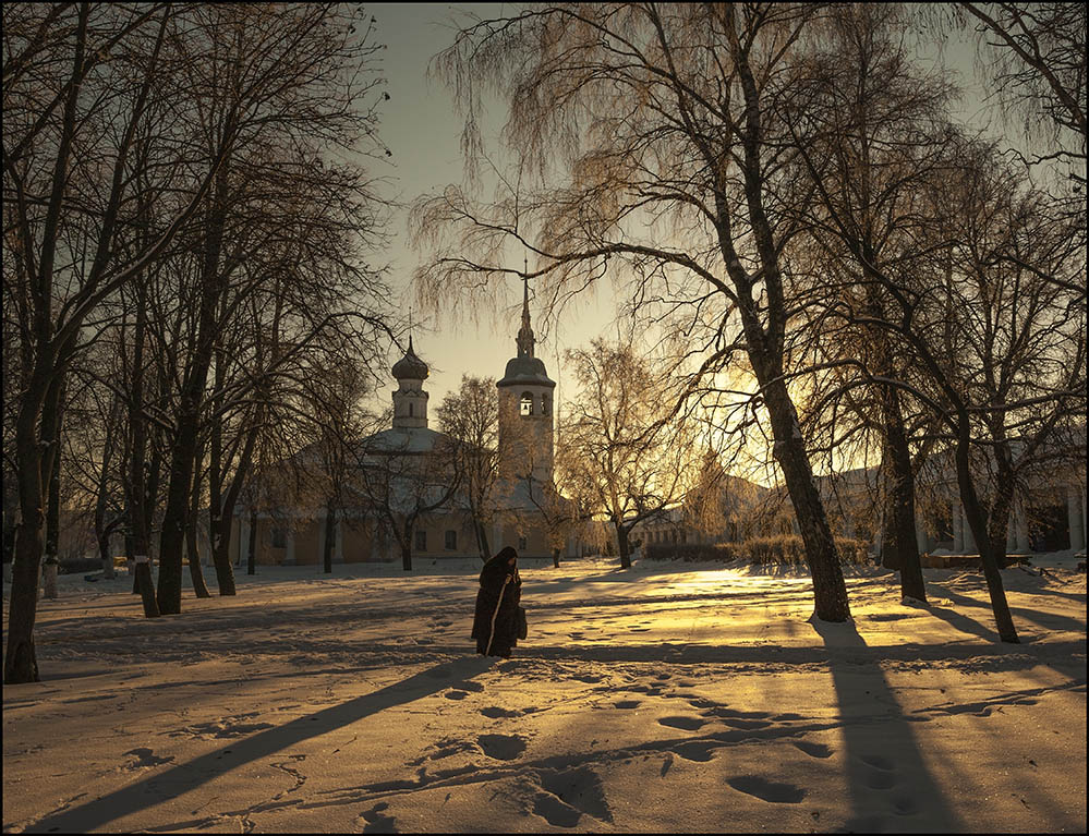 фото "Зимние тени" метки: город, зима