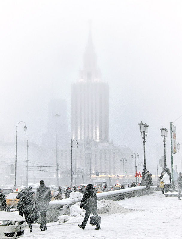 фото ""...снег, город почти ослеп..." А. Макаревич" метки: город, стрит-фото, 