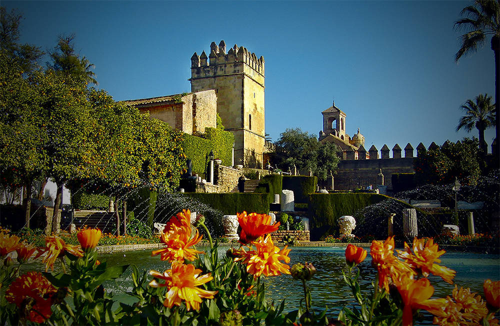 photo "Garden of Alcazar of Cordoba" tags: architecture, 