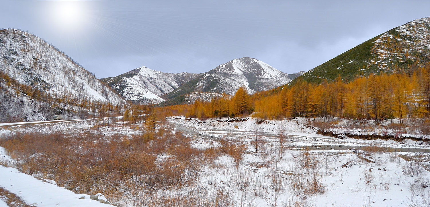 photo "***" tags: landscape, mountains, road, snow, winter