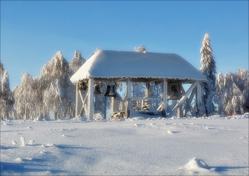 фото "Монастырская звонница..." метки: архитектура, 