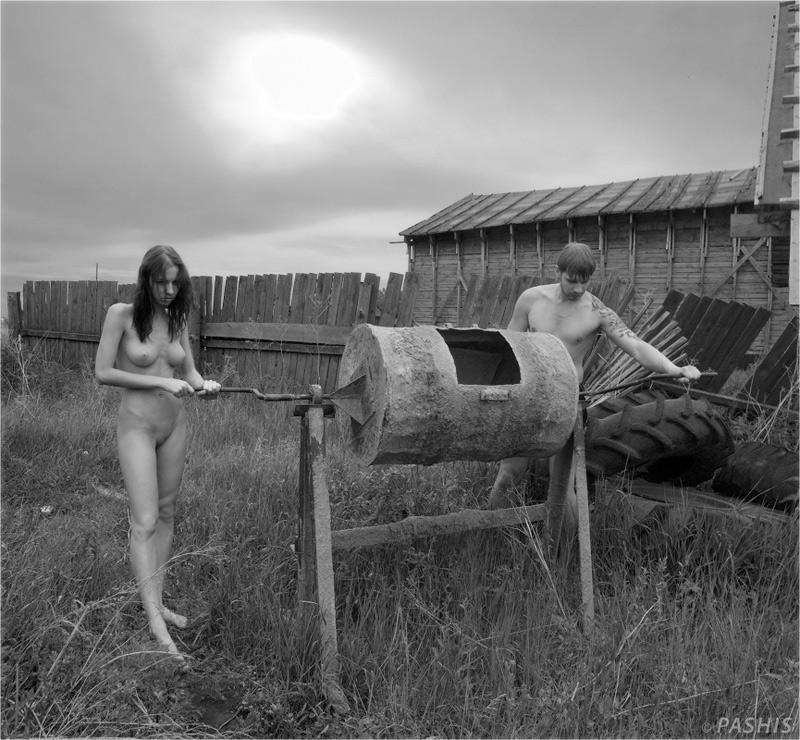 photo "Heavy Rotation (Напряжённое Вращение)" tags: nude, genre, humor, 