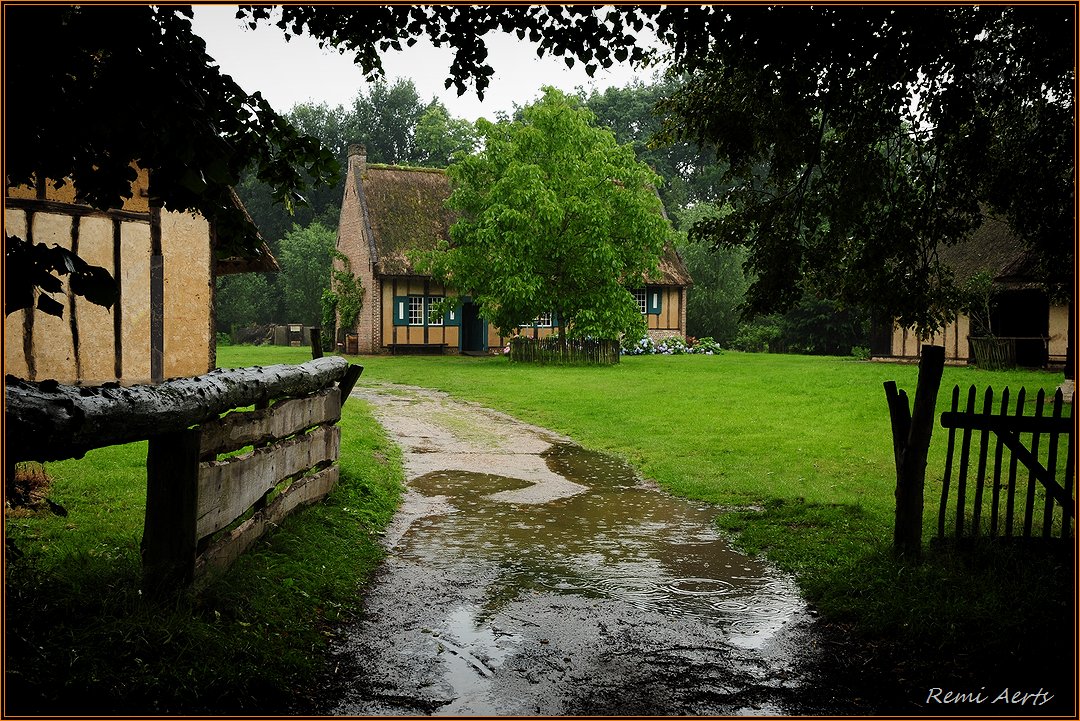 photo "after the rain" tags: landscape, nature, architecture, rain, summer