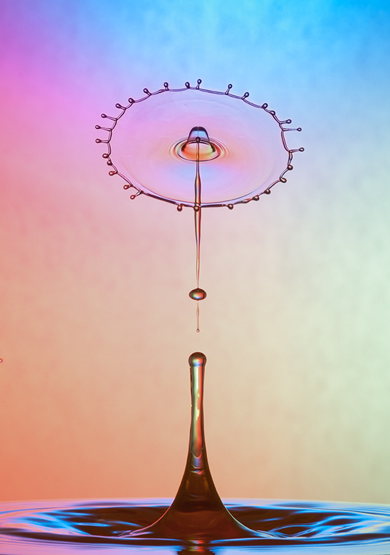photo "light umbrella" tags: abstract, macro and close-up, still life, high speed, water drop