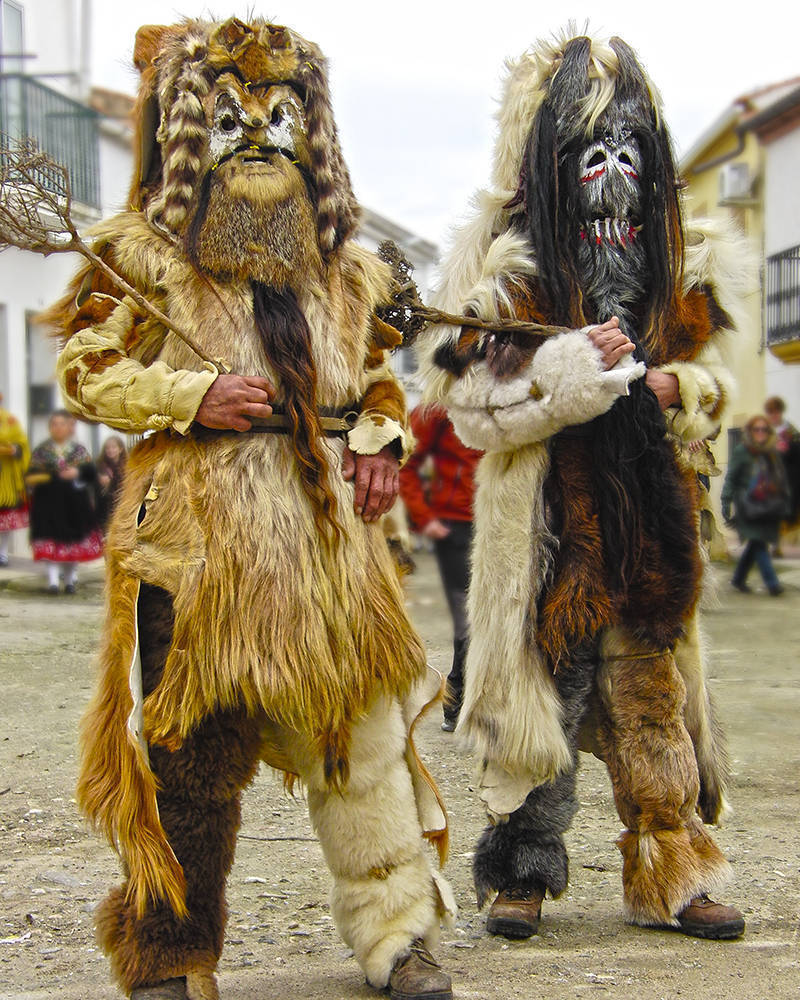 фото "Las Carantoñas (Feast in honor of San Sebastian )" метки: путешествия, 