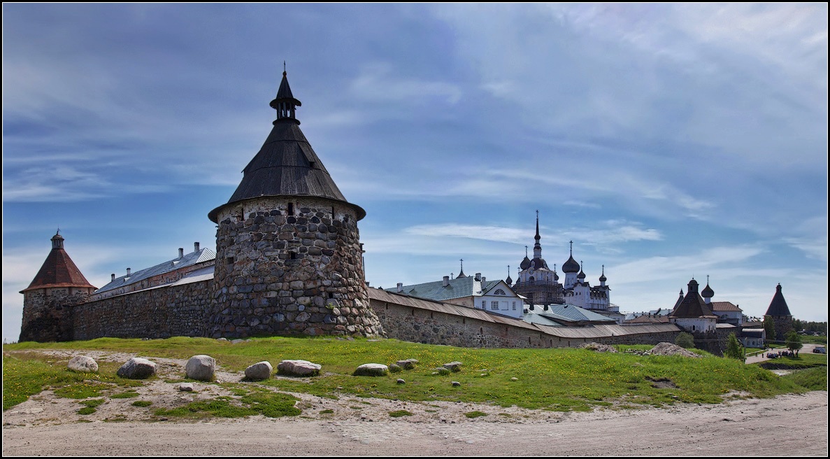 фото "Соловецкий монастырь" метки: архитектура, путешествия, панорама, 