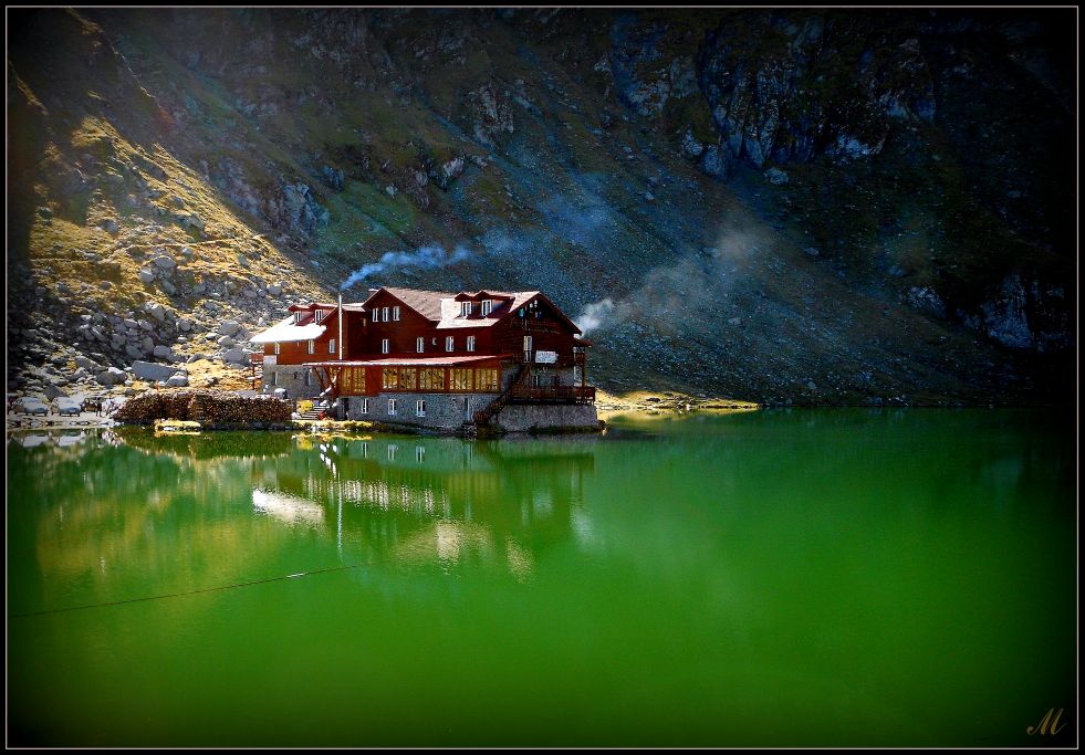 фото "Oasis of tranquility in the heart of the mountains" метки: пейзаж, 