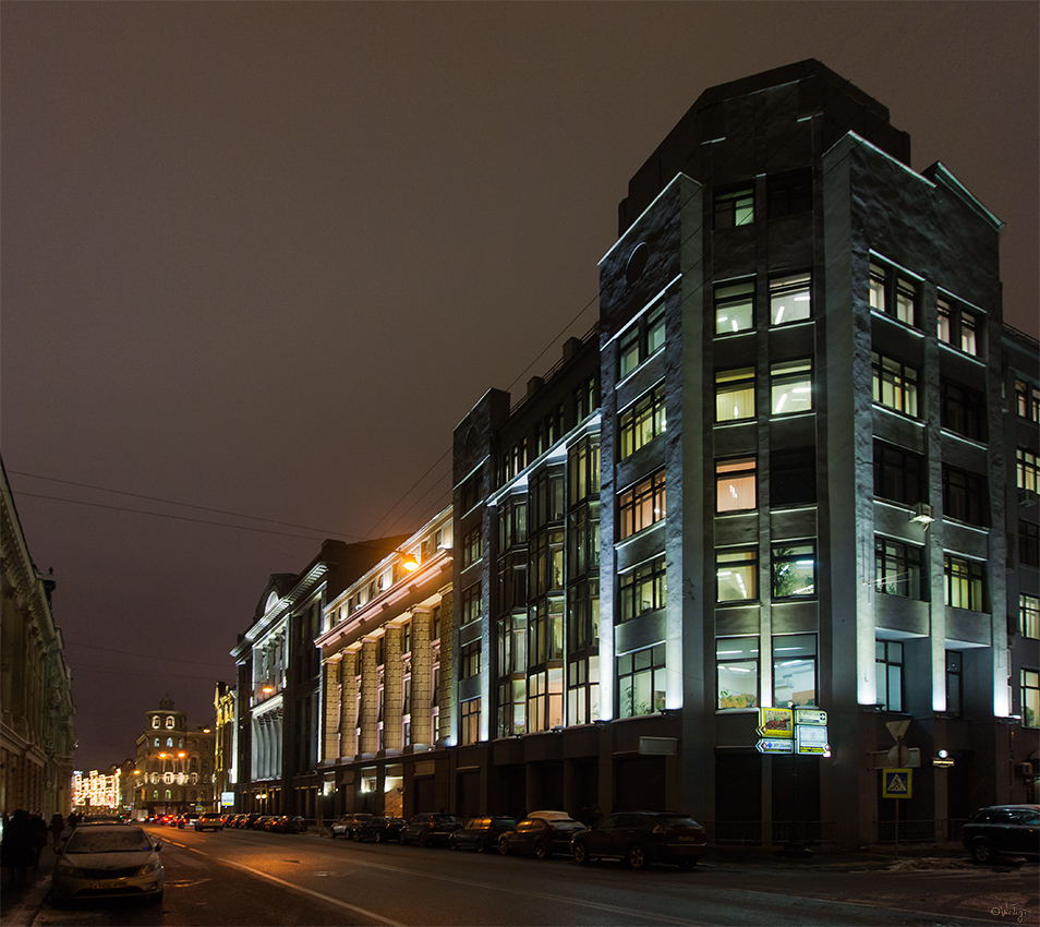 photo "***" tags: architecture, city, building, night, winter