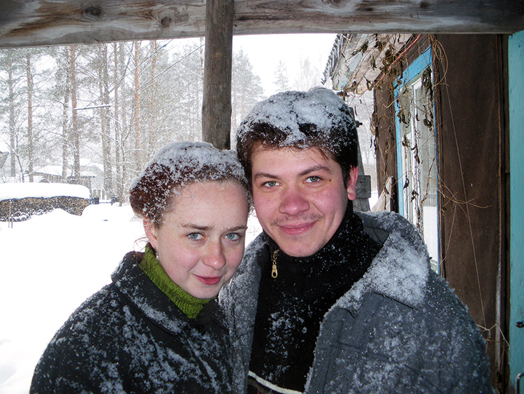 photo "Once in the village" tags: portrait, travel, genre, snow, winter, деревня, настроение