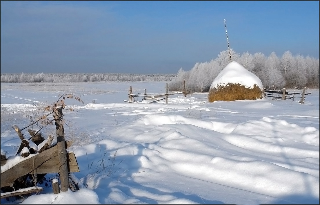 фото "Деревенский пейзаж." метки: пейзаж, природа, 