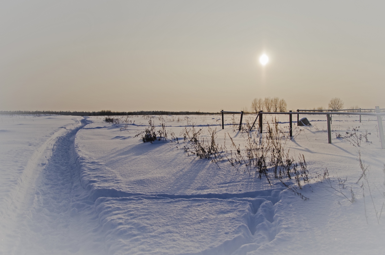 фото "Зимнее солнце" метки: , 