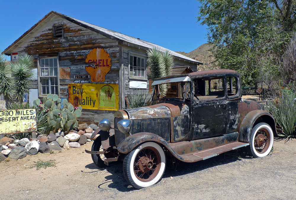 photo "On the Route 66" tags: technics, travel, North America