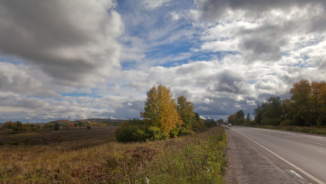 фото "Дорога в осень" метки: пейзаж, природа, 