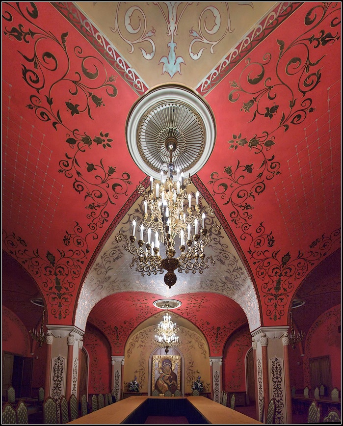 photo "hall of church Cathedral of Christ the Savior" tags: architecture, panoramic, 