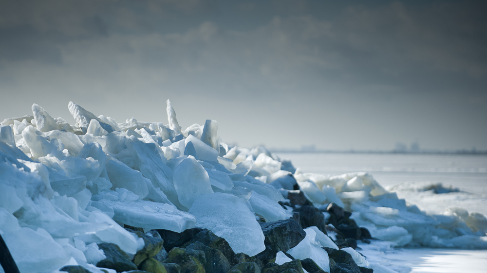 photo "Drifting ice in Marken (Holland)" tags: landscape, reporting, Ice, Marken, drifting, holland