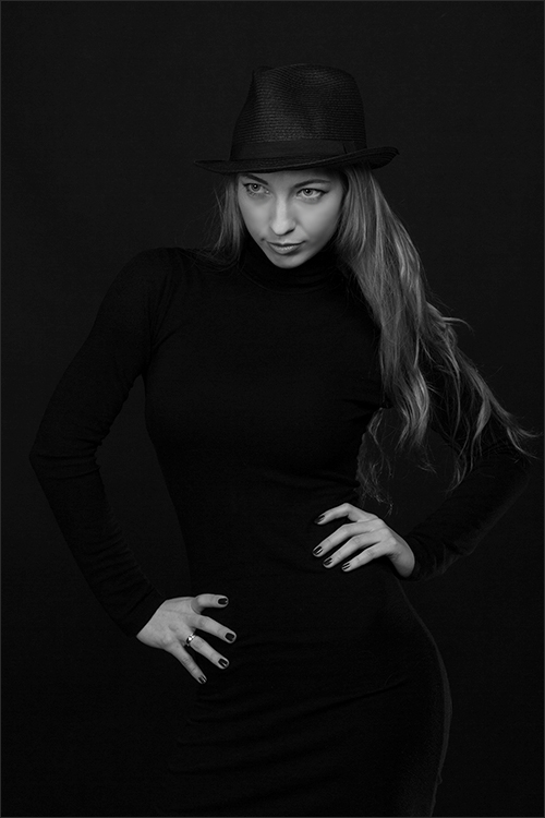 photo "Lady Jazz" tags: portrait, black&white, 