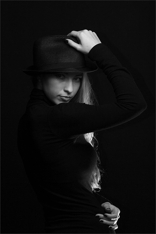 photo "Lady Jazz" tags: portrait, black&white, 