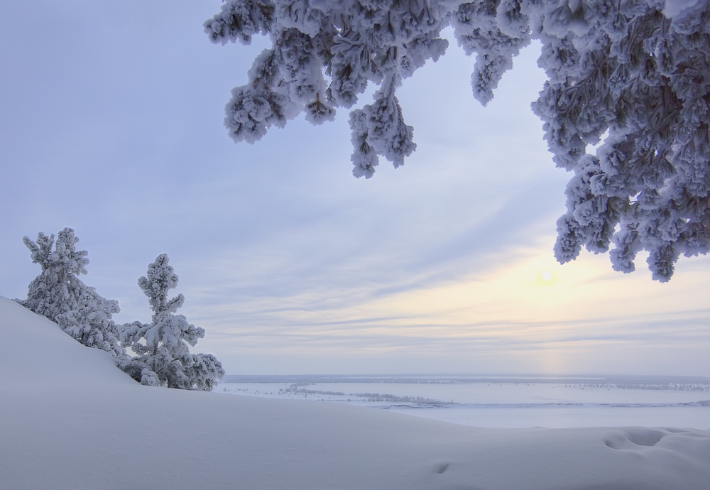 photo "***" tags: landscape, sky, snow, winter, мороз