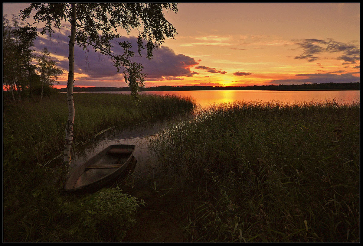 photo "Лето на озере..." tags: landscape, Nikon D90.Sigma 10-20 +Nisi ND