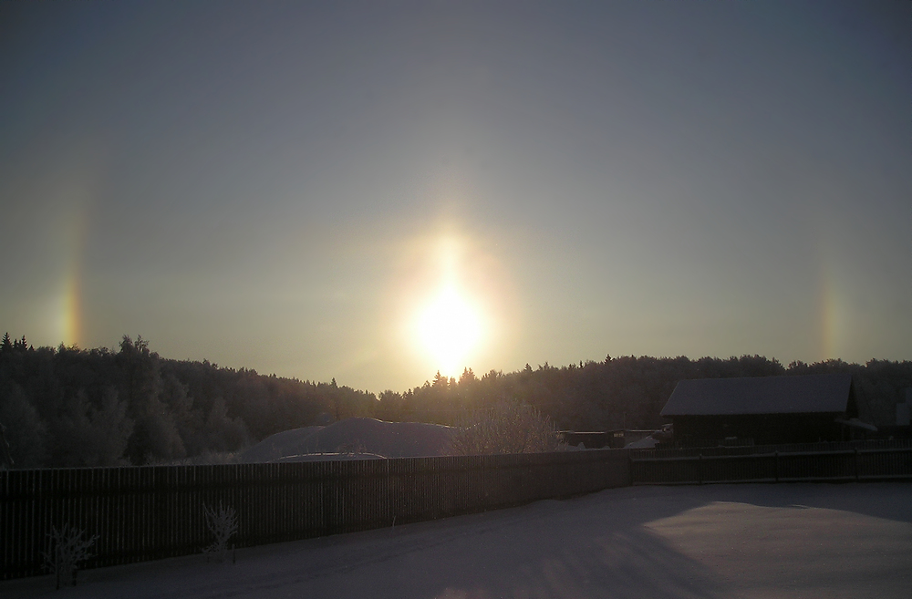 photo "Solar halo" tags: landscape, Солнечное гало