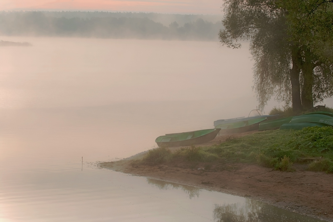 photo "***" tags: landscape, autumn, fog, morning