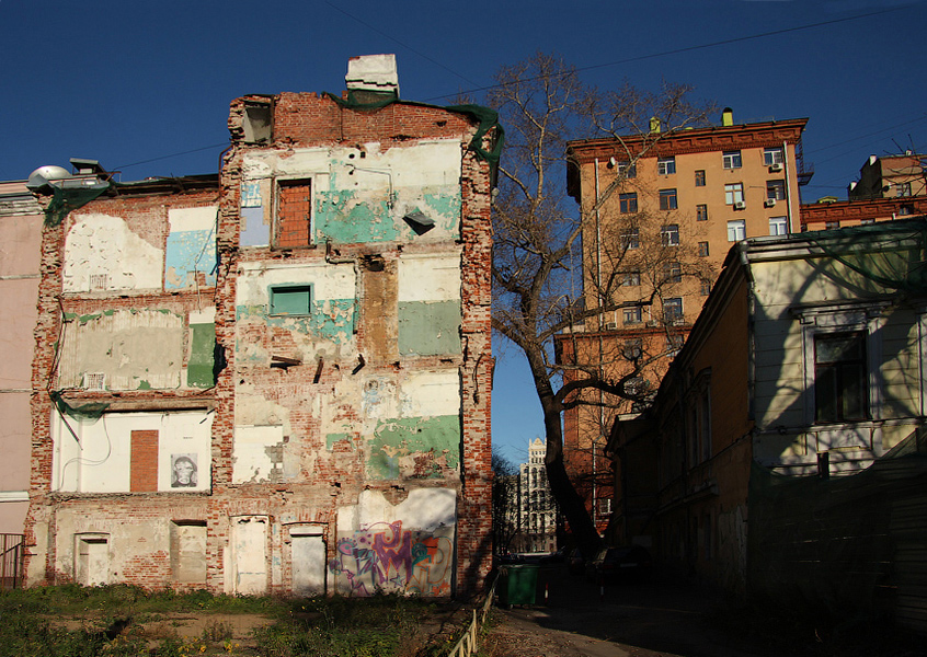 фото "изнанка" метки: архитектура, город, Город, улица