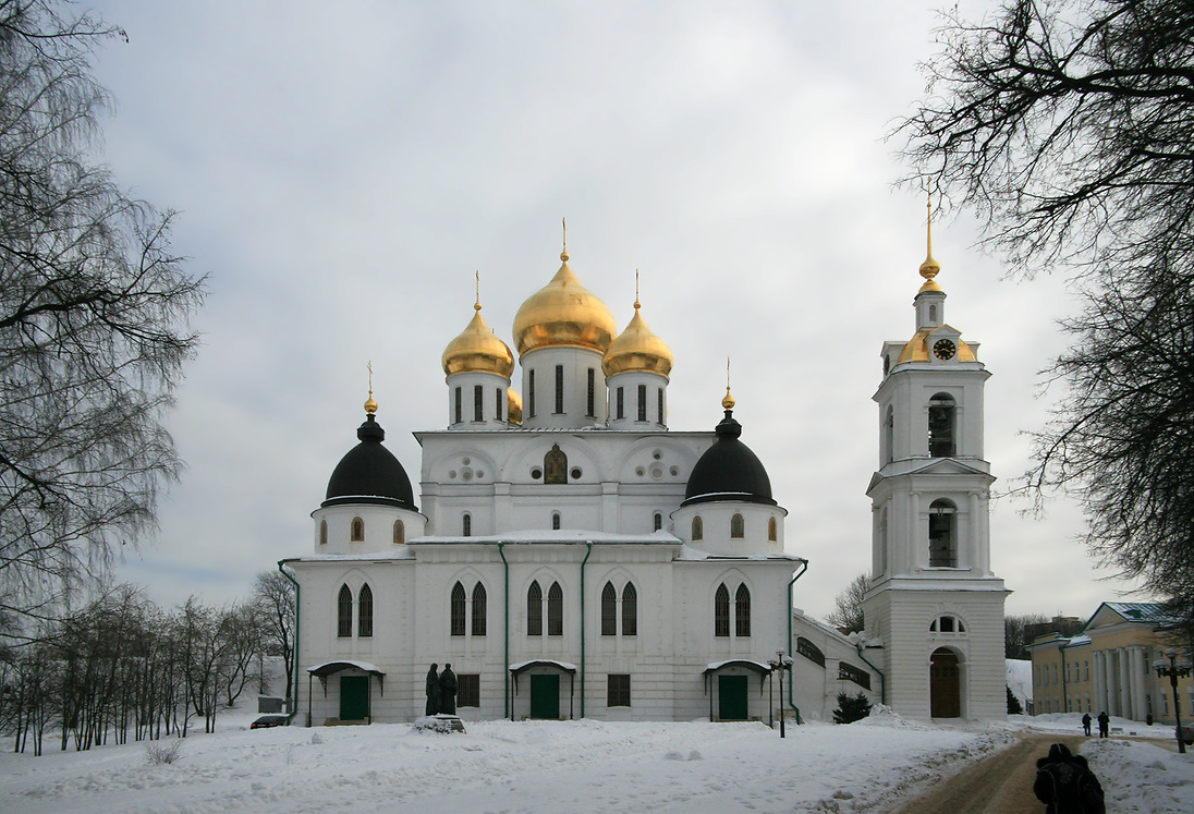 photo "Uspensky cathedral of Dmitrov Kremlin" tags: landscape, architecture, Kremlin, Дмитров