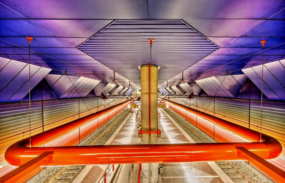 фото "next stop: duisburg, mainstation" метки: архитектура, интерьер, техника, 
